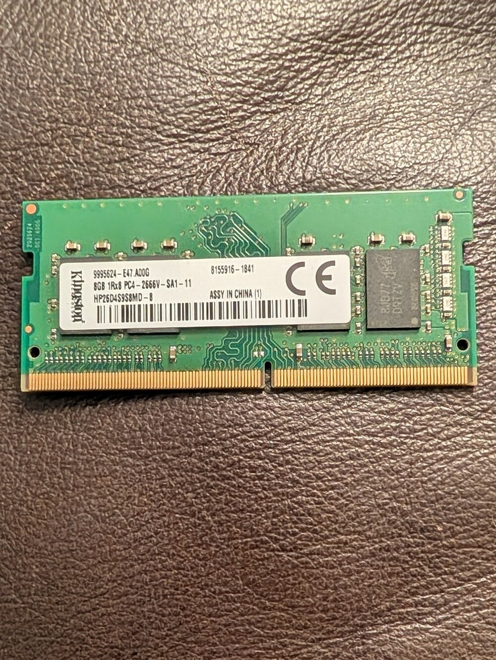 Kingston 8GB DDR4 RAM